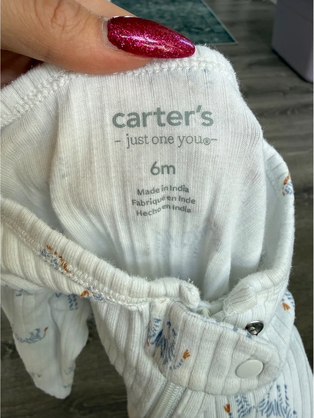 Carter's Just One You 6M Baby Footed Sleeper Pajamas
